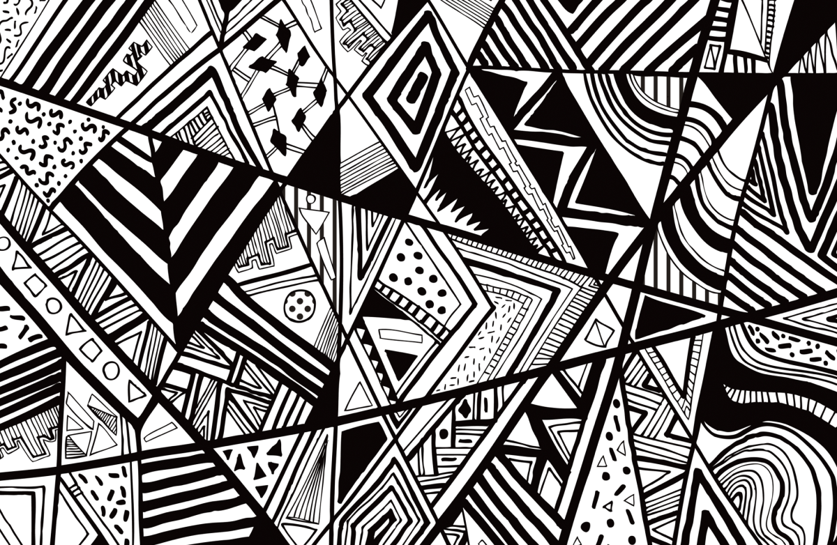 25  Unique Black And White Patterns Themes Company Design Concepts